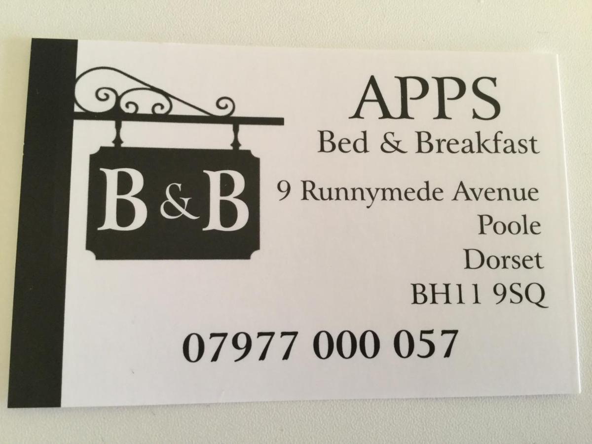 Apps B&B Poole Ngoại thất bức ảnh